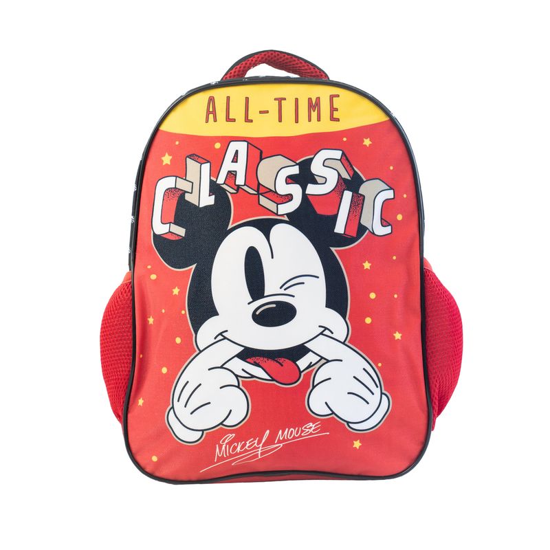 MICKEY MOUSE - Mochila Mickey Mouse Roja 14"