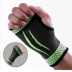 GENERICO - Muñequera Tubular Elastica con Dedo Dolores Artritis Esguinces