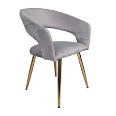 PANDALINO - Sitial Sillón Siena Gris - Comodidad y Resistencia en Terciopelo