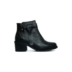 GIANI DAFIRENZE - Botin Mujer De Cuero Grace Negro C1.