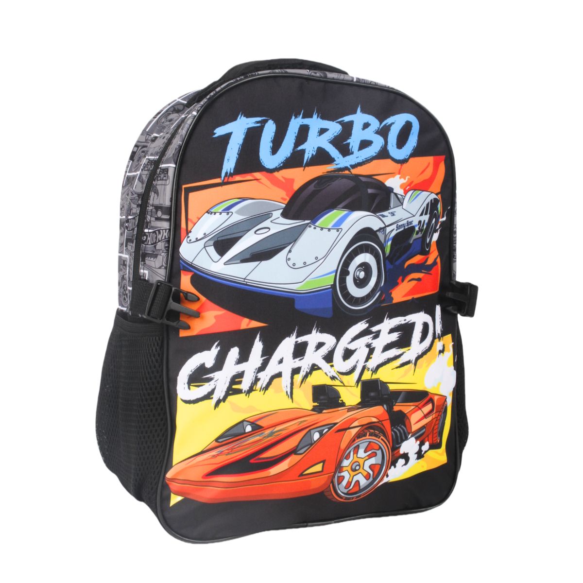 HOT WHEELS - Mochila con Lonchera Hotwheels