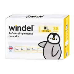 WINDEL - XL (XXG) 36 unidades
