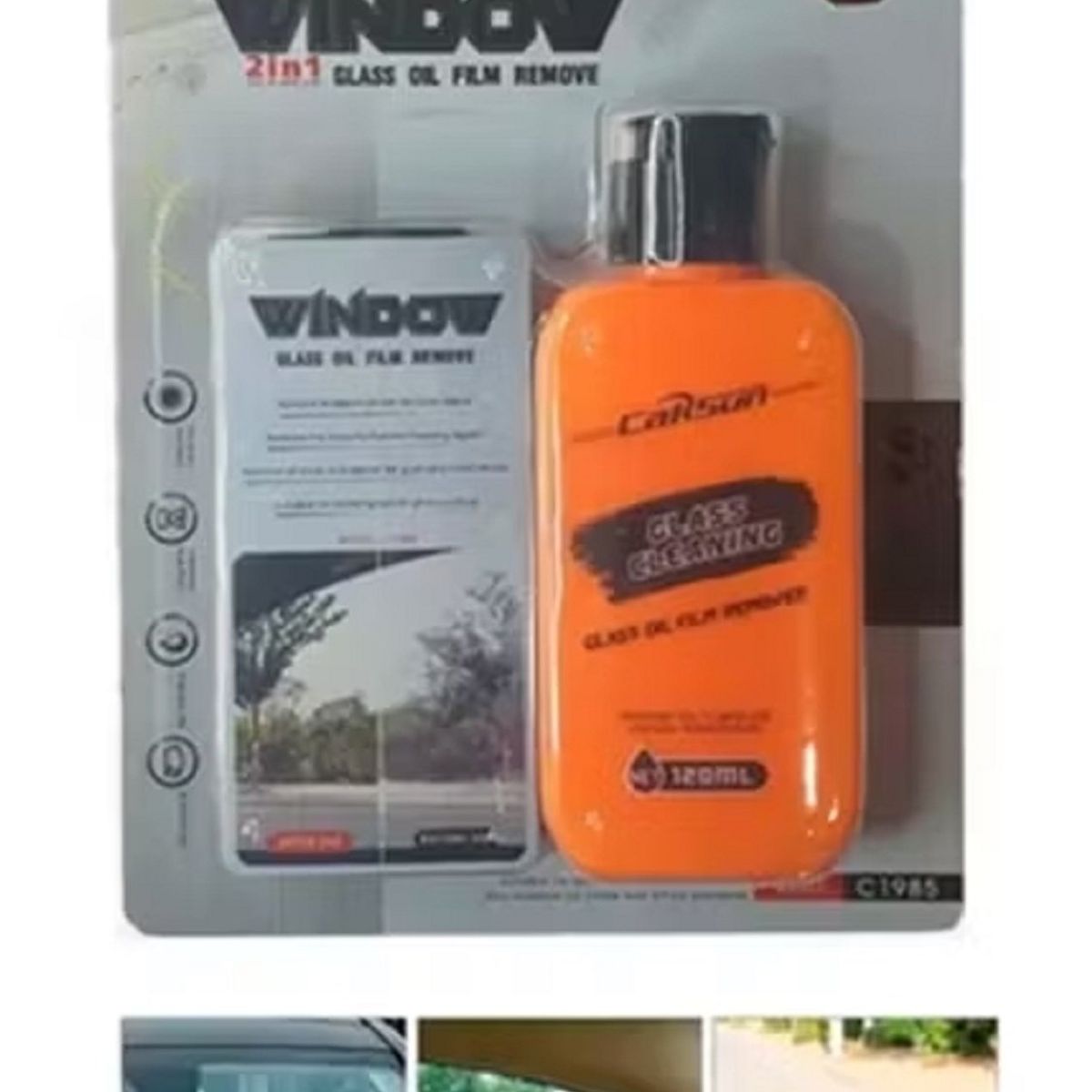 U BUY - Kit Limpiador Pulidor Para Vidrios Parabrisas W-11889 Welife