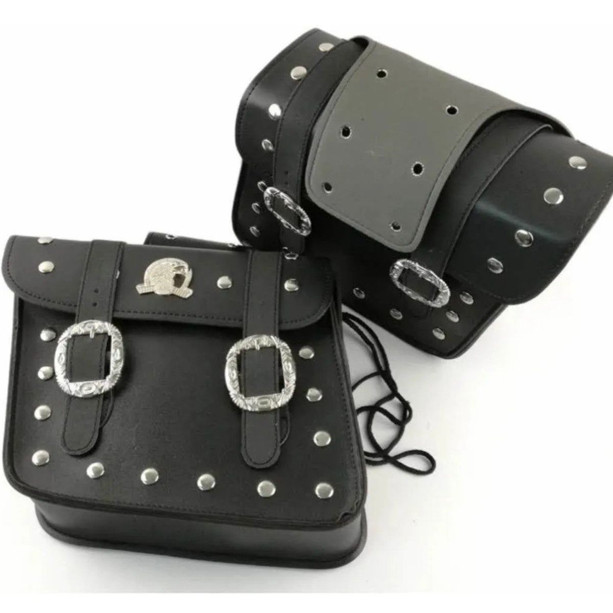 GENERICO - Alforja o bolsa tipo chopper para motos