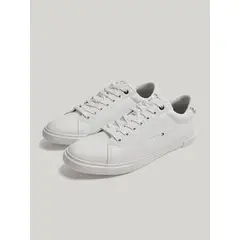 TOMMY HILFIGER - Zapatillas Tuscan Flag Con Logo Gris