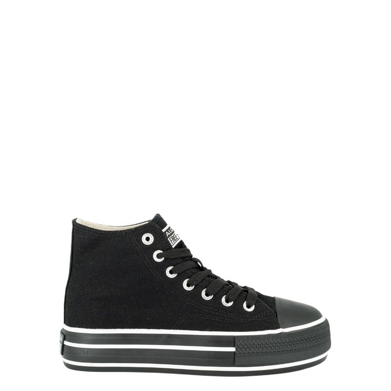 ALQUIMIA - Zapatilla Mujer Negro Daphne Alquimia
