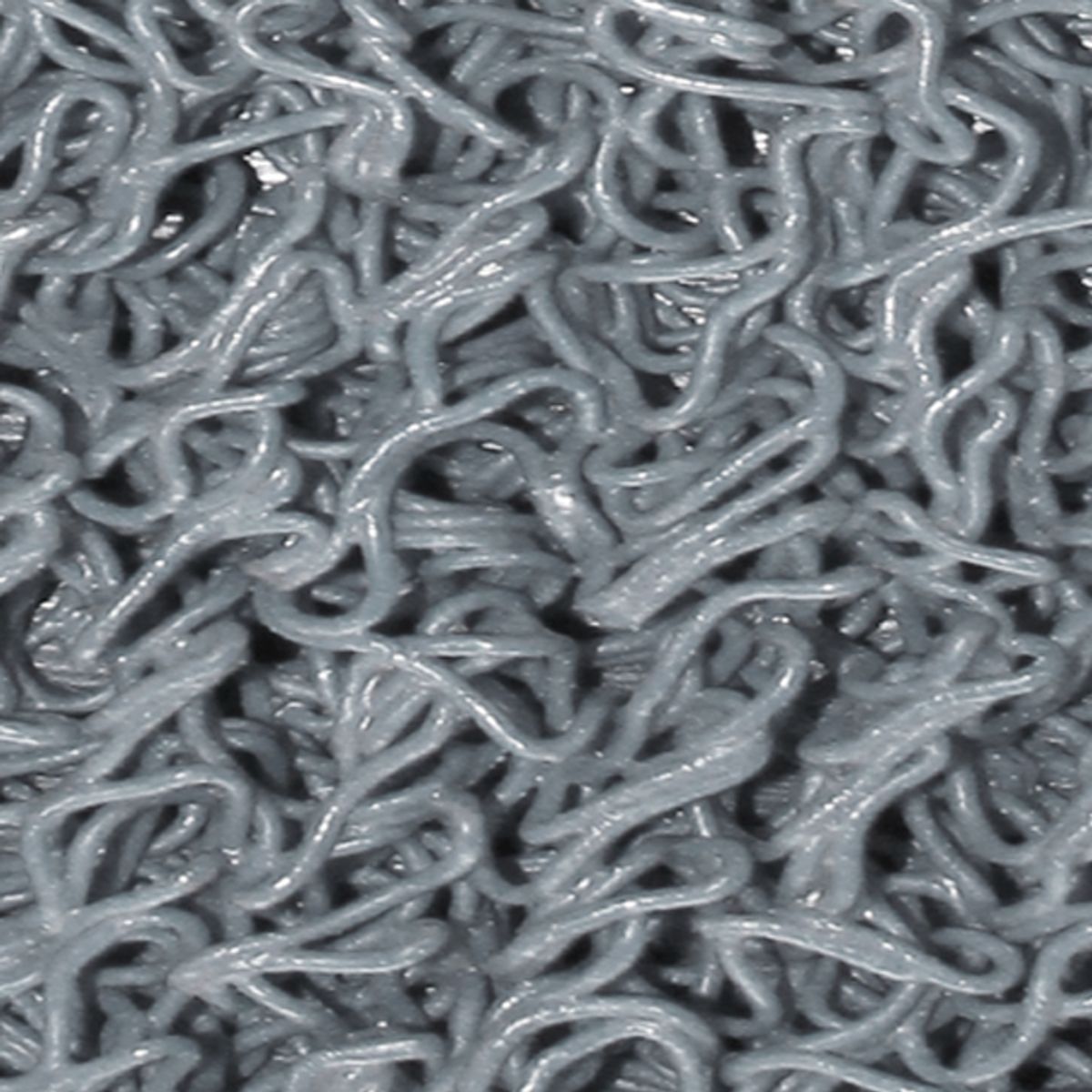 QRUBBER - Piso PVC limpiapiés 1.20mt x 12mts Gris QRubber