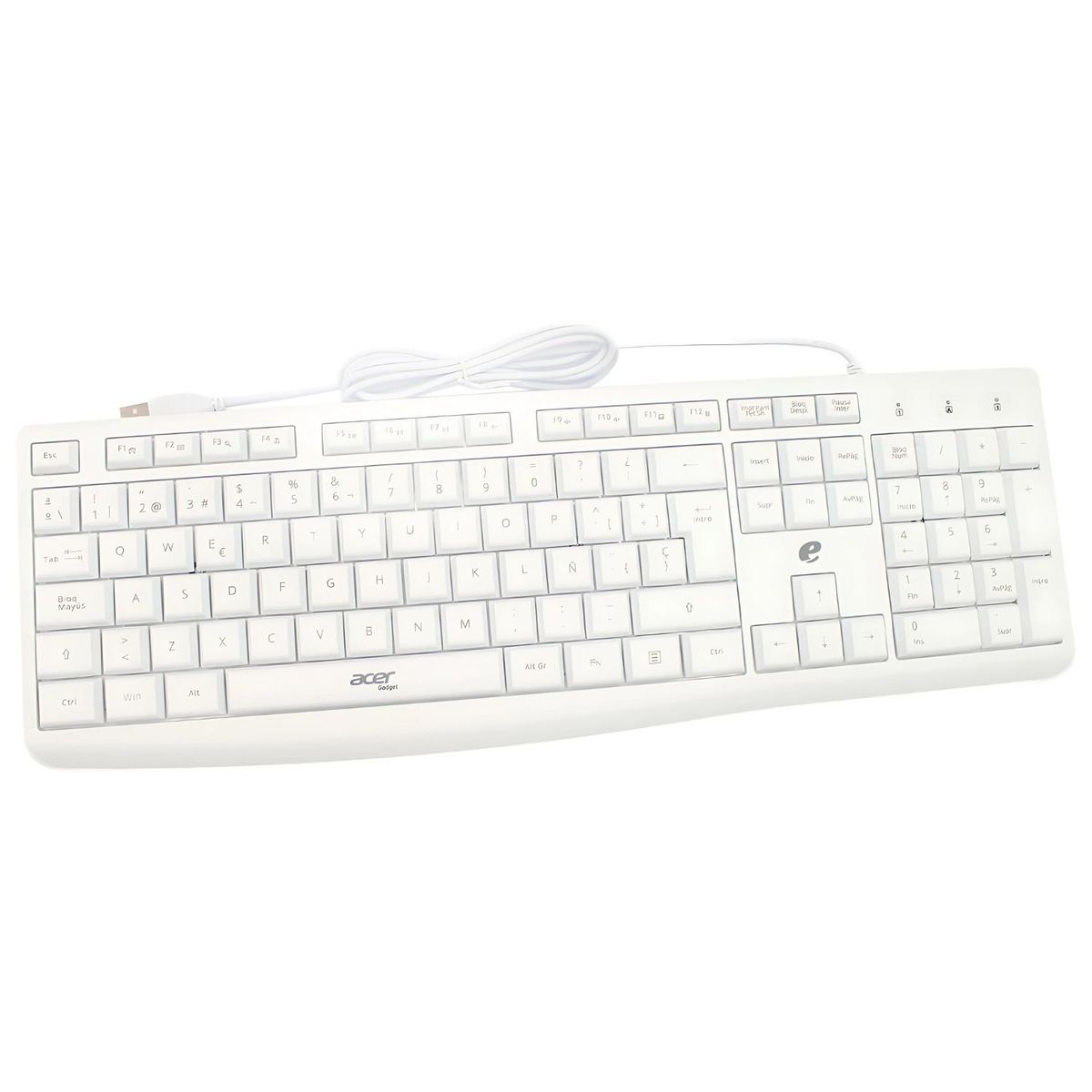 ACER - KIT TECLADO + MOUSE ACER USB ACER EAK040 BLANCO - SC