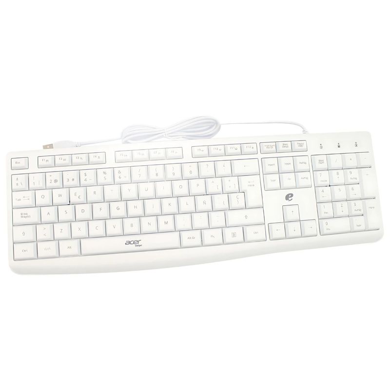 ACER - KIT TECLADO + MOUSE ACER USB ACER EAK040 BLANCO - SC