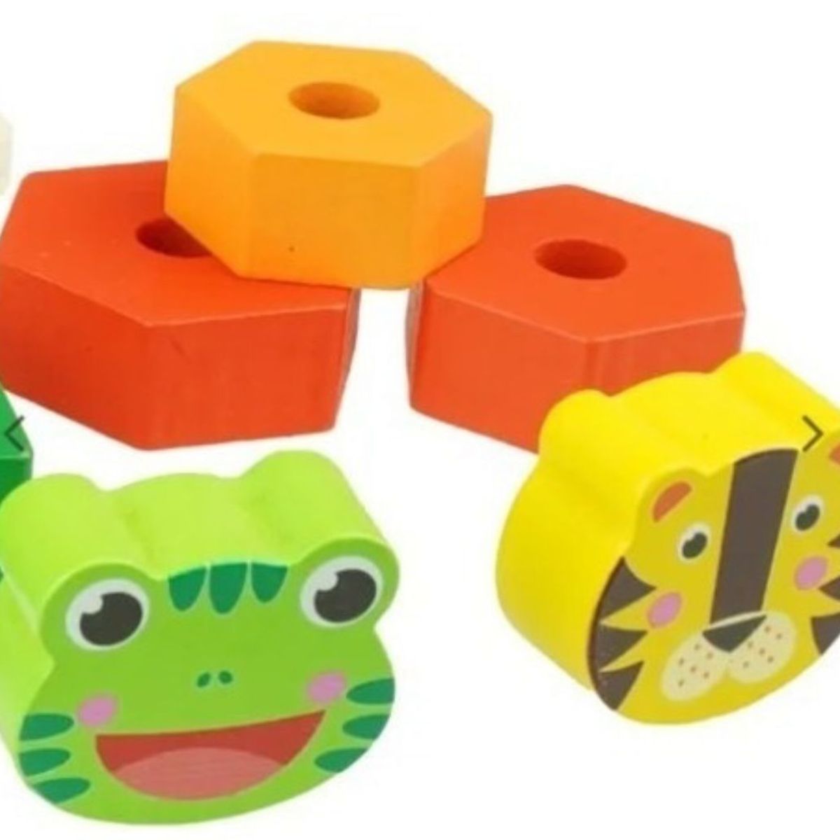 GENERICO - Juguete Didáctico Torre De Encaje Animales Y Figuras Niños