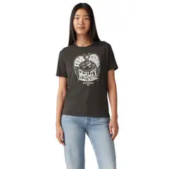 LEVIS - Polera Mujer Graphic Iconic Tee Negro
