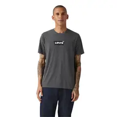 LEVIS - Polera Hombre Graphic Crewneck Tee Negro
