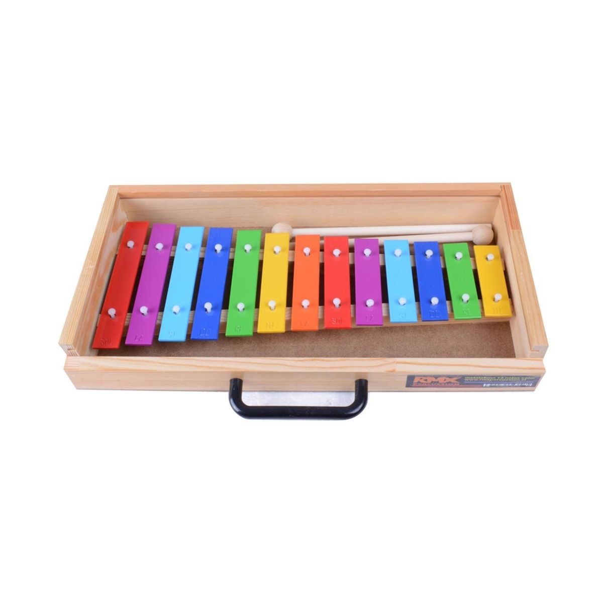 RMX - Metalofono 13 notas color Rmx 030IMT6832 Met 13 N Color