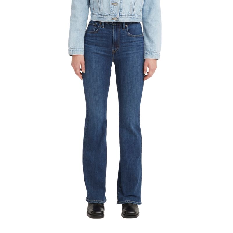 LEVIS - Jeans Mujer 726 Hr Flare Azul Oscuro Levis