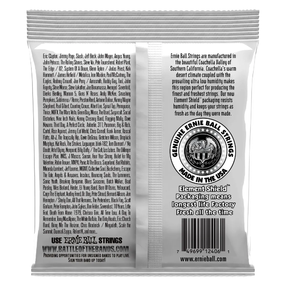 ERNIE BALL - Cuerdas Guitarra Clasica Ernie Ball E PALLA BLACK AND SILVER