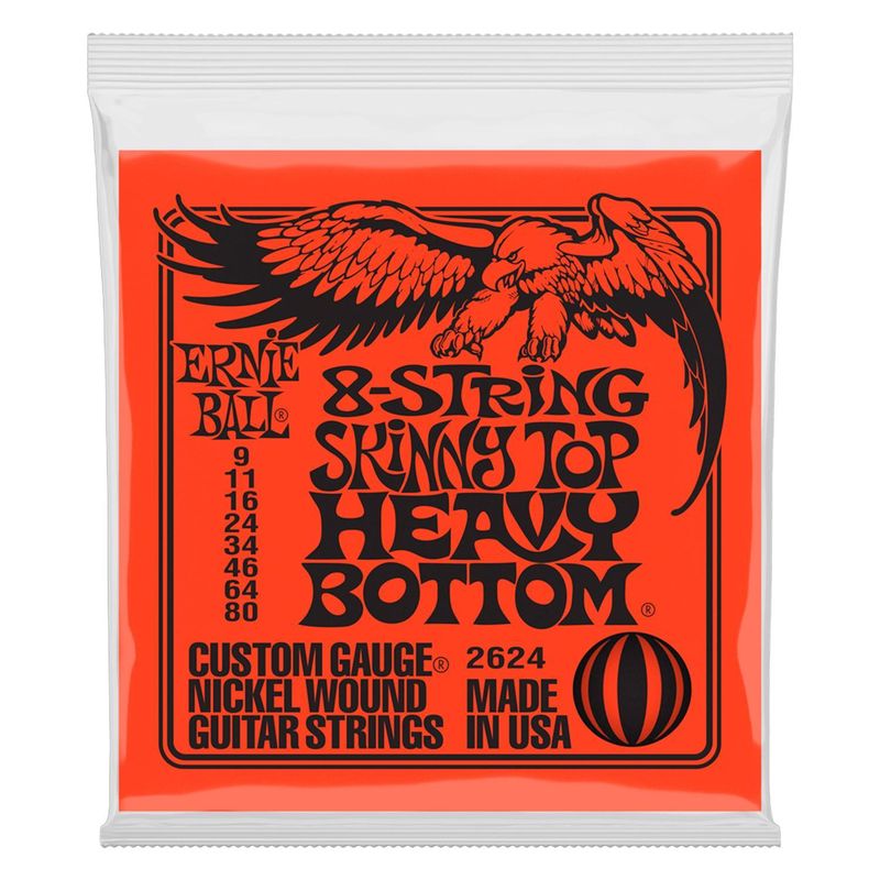 ERNIE BALL - CUERDAS GUITARRA ELECTRICA DE 8 Ernie Ball 2624