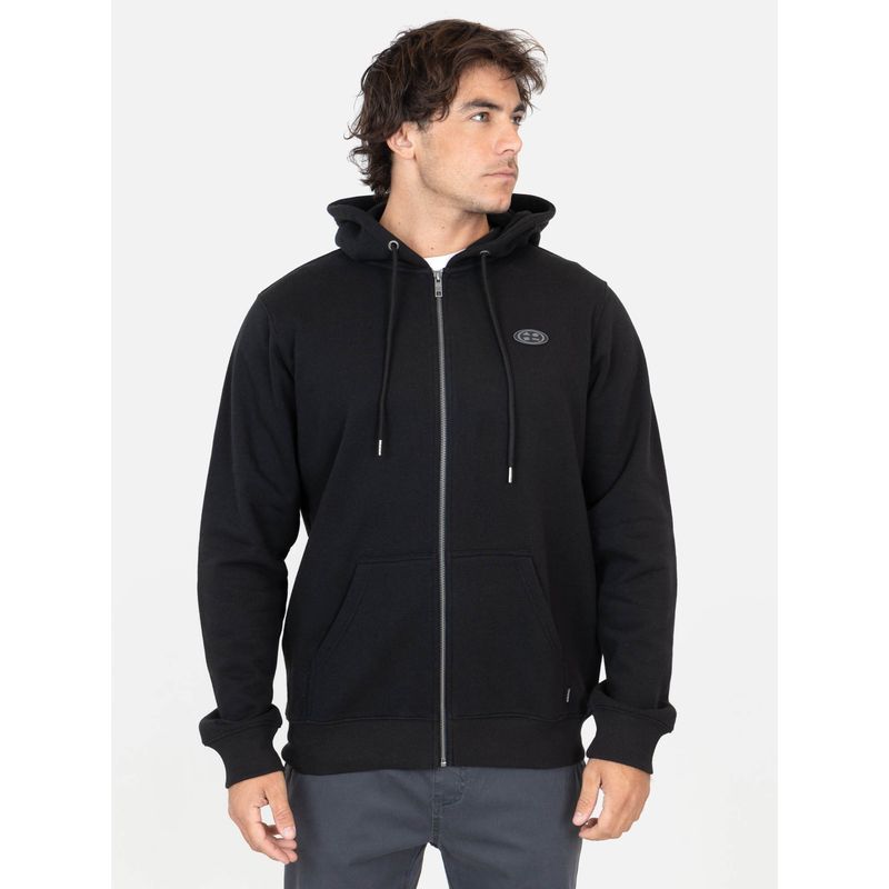 MAUI AND SONS - Poleron FZ Tidal Negro Hombre Maui And Sons