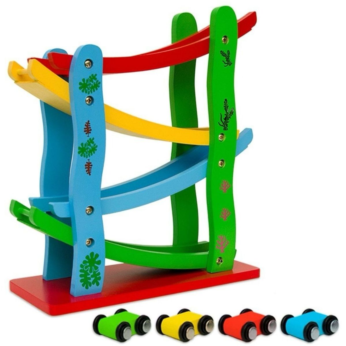 GENERICO - Autopista De Madera Juguete Montessori