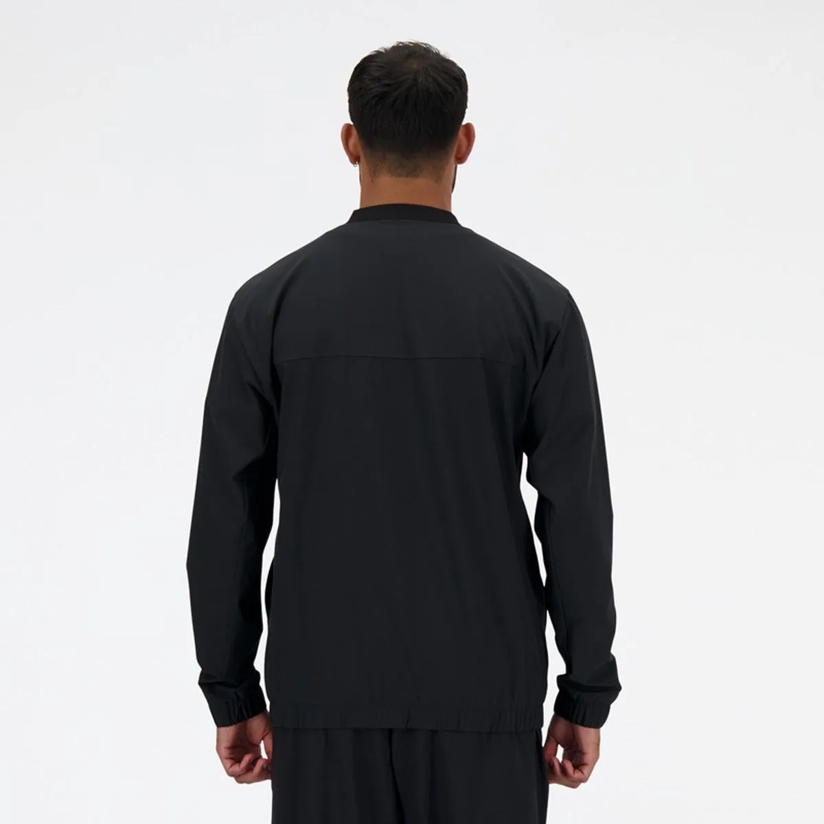 NEW BALANCE - Chaqueta Lifestyle Hombre New Balance Stretch Bomber Negra