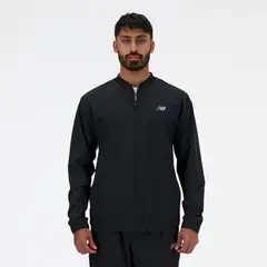 NEW BALANCE - Chaqueta Lifestyle Hombre Stretch Bomber Negra