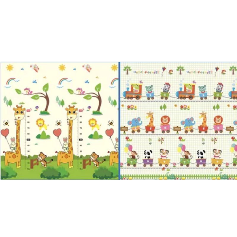 GENERICO - Alfombra Antigolpes Para Bebes  Niños Plegable 1802001cm
