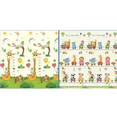 GENERICO - Alfombra Antigolpes Para Bebes Niños Plegable 1802001cm