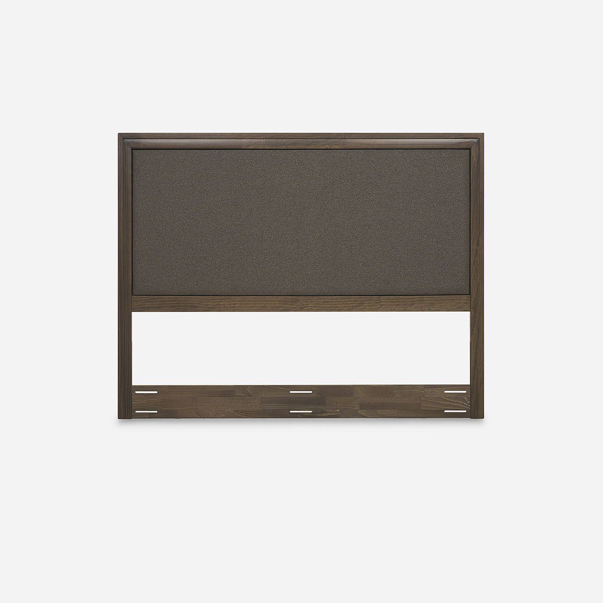 ROSEN - Cama Europea Neo Plus 2 Plazas BD + Respaldo Nolita Café