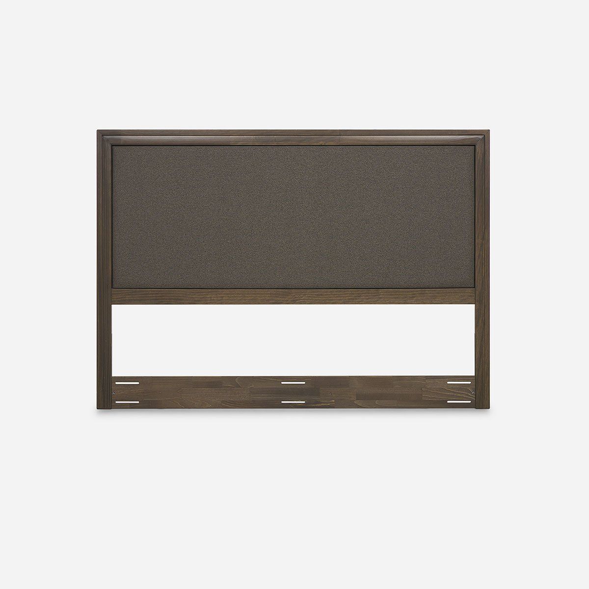 ROSEN - Cama Europea Neo Plus King BD + Respaldo Nolita Café