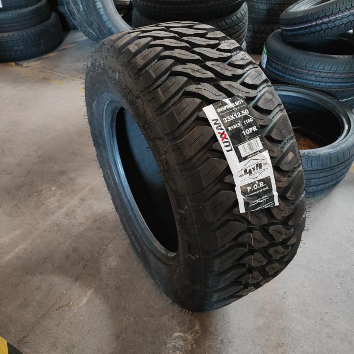 GENERICO - Neumatico 33x1250 R18 W Luxxan Inspirer MT+ 118q Lt