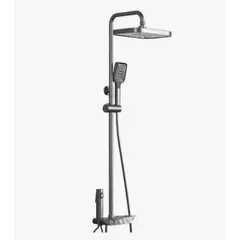 IDEEHOUSE - Columna de Ducha Moderna 4 Funciones Llave Botones