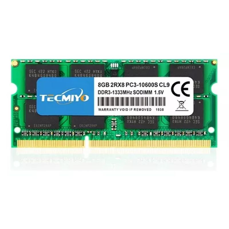 GENERICO - Memoria Ram Tecmiyo 8 Gb Ddr3 Sodimm para Laptop