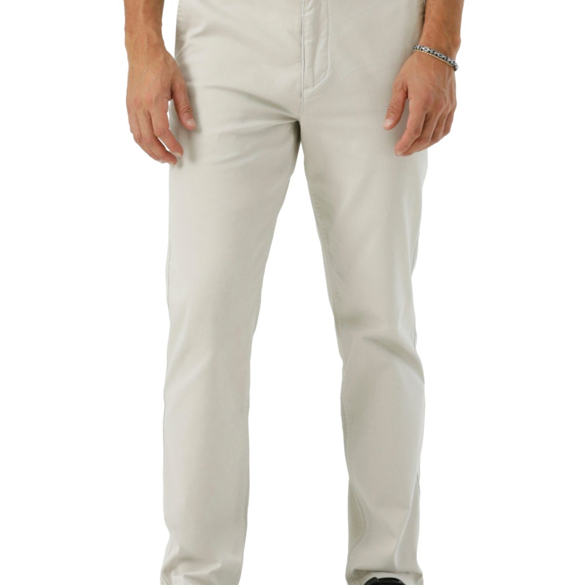 DOCKERS - Pantalón Hombre Casual Chino Slim Straight Fit Gris Dockers