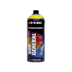 GENERICO - PINTURA AMARILLO SPRAY W-MAX 400ML