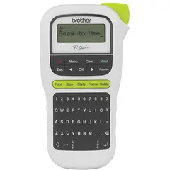 BROTHER - Rotuladora Portátil P-Touch PTH110 Blanca