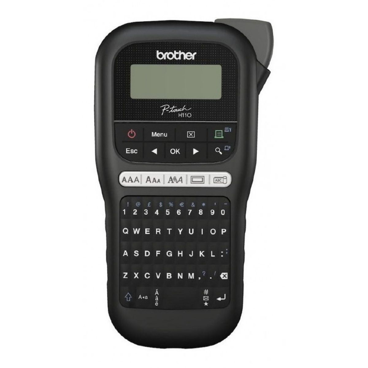 BROTHER - Rotuladora Portátil P-Touch Brother PTH110 Negra