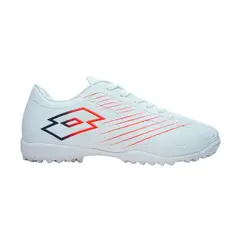 LOTTO - Zapato de Baby Futbol NIño - Fiore TF Blanco Rojo