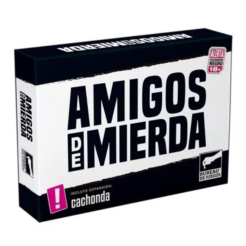 GENERICO - Buró Amigos de mierda español negro