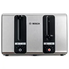 BOSCH - Tostador 4 Rebanadas Acero inoxidable