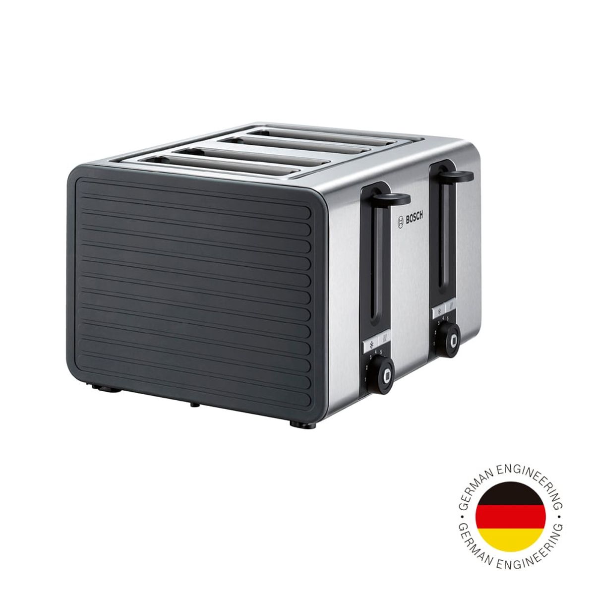 BOSCH - Tostador 4 Rebanadas Bosch Acero inoxidable