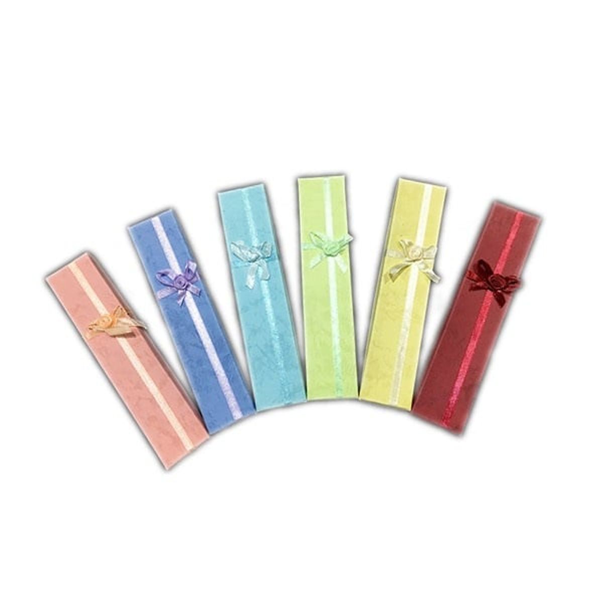 GENERICO - CAJA JOYAS PASTEL 4X12CM X12 UNI