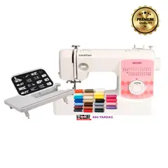 BROTHER - Máquina de Coser 2500 + Mesa extensión + prensatelas + Hilos
