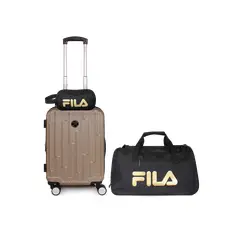 F - Pack Maleta cabina Flip café 10kg + Neceser + Bolso Fila