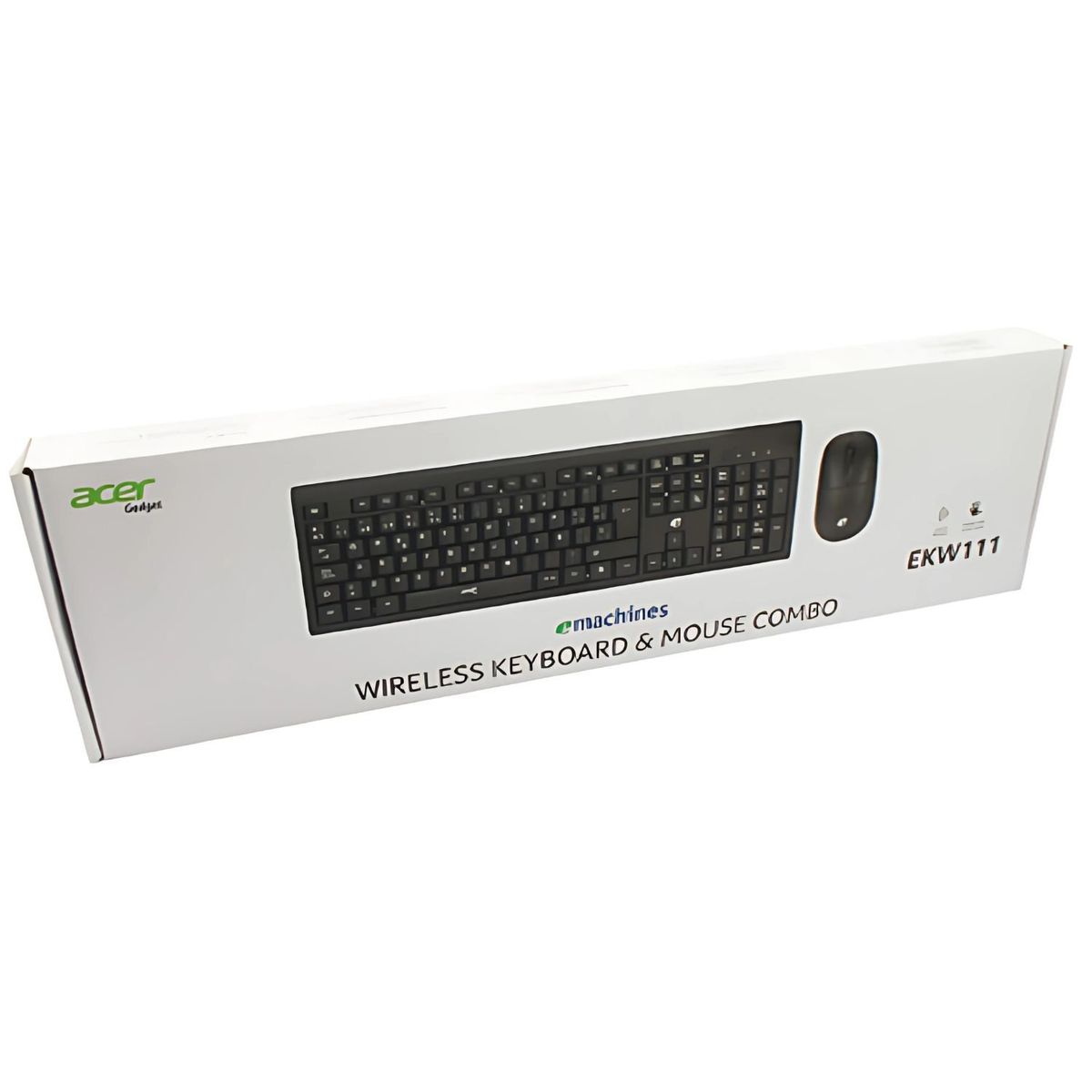 ACER - Kit Teclado + Mouse Inalámbrico Usb Acer EKW111 - SC
