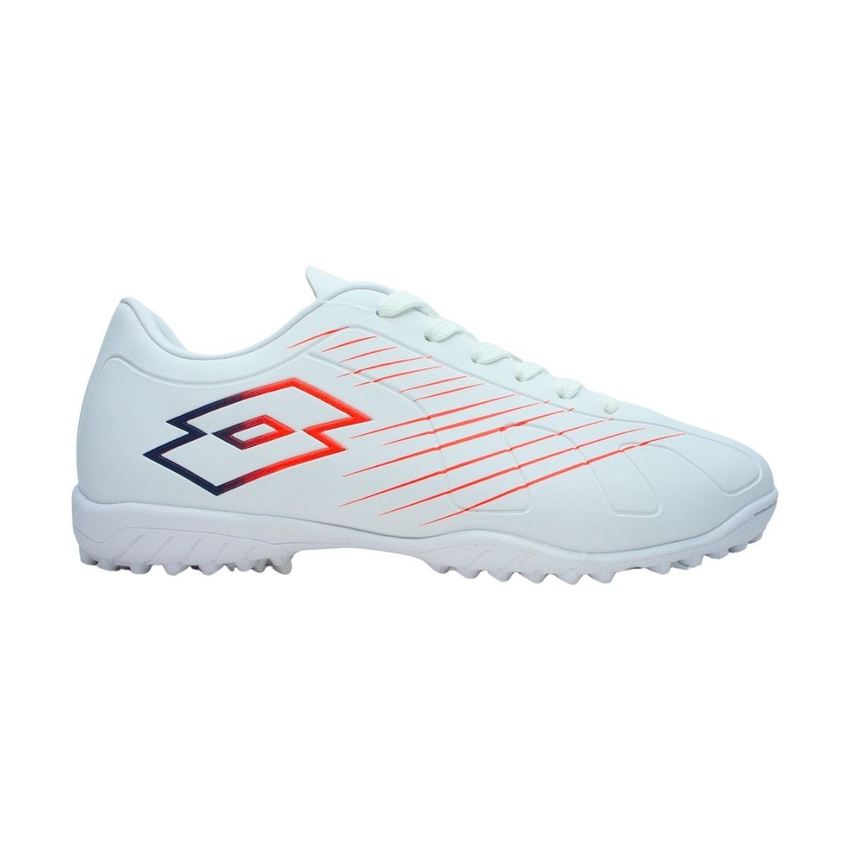 LOTTO - Zapato de Baby Futbol Juvenil Lotto - Fiore TF Blanco Rojo