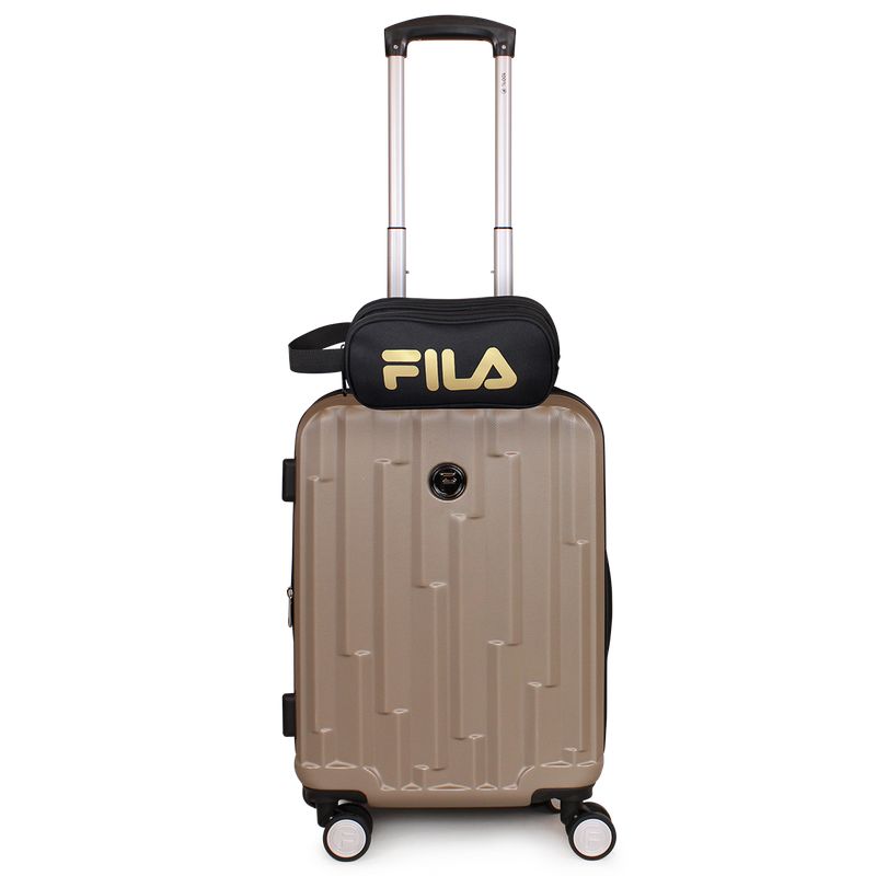 F - Pack Maleta cabina Flip café 10kg + Neceser Spark Fila