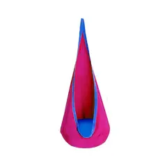 GENERICO - Hamaca columpio sensorial hinchable niños + cojín asiento roja