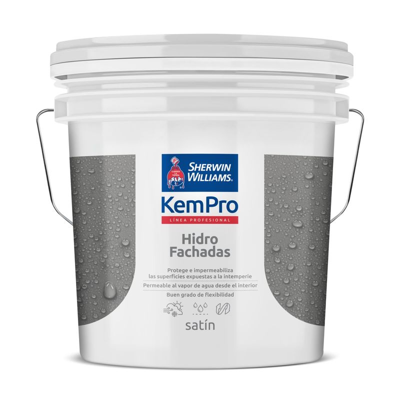 SHERWIN WILLIAMS - Hidrofachada Satinado Blanco Tineta