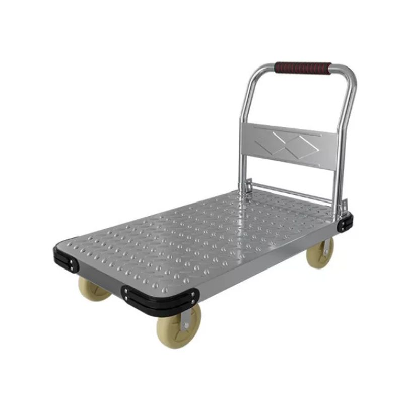 GENERICO - Carro Carga Yegua Plegable Plataforma Extra Grande 1100 Kg