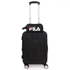 F - Pack Maleta cabina Flip negra 10kg + Neceser Spark Fila