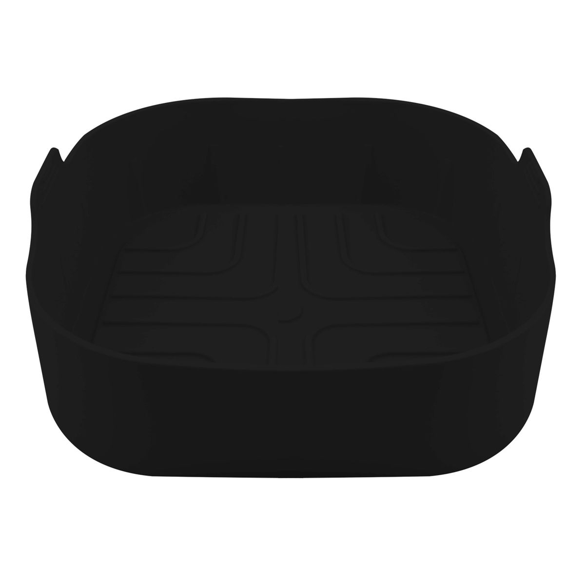 CROIX - Set de Utensilios para Freidoras de Aire 6 Piezas Cuadrado - Negro